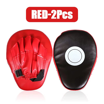 One Curved Glove Boxing Pad Hand Target Boxing Pad Gloves Training Focus Pad Taekwondo Muay Thai Mixed Martial Arts Boxing Glove